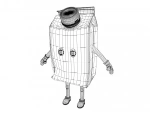 cartoon characters 3D Model