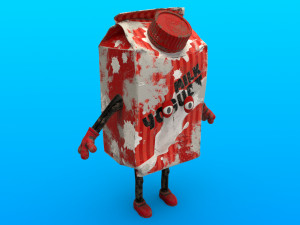cartoon characters 3D Model