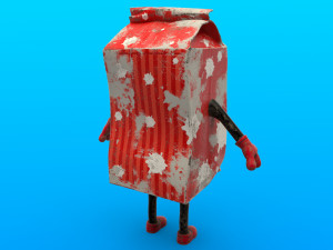 cartoon characters 3D Model