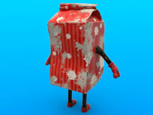 cartoon characters 3D Model