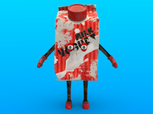 cartoon characters 3D Model