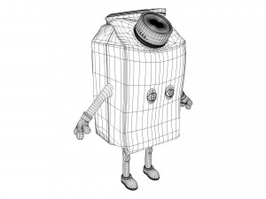 cartoon characters 3D Model