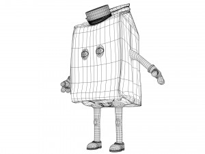cartoon characters 3D Model