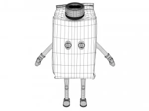 cartoon characters 3D Model