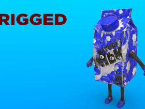 cartoon characters 3D Model