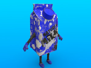 cartoon characters 3D Model