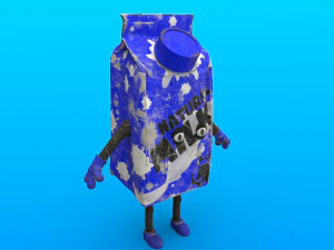 personagens de desenhos animados Modelo 3D