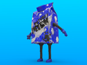cartoon characters 3D Model