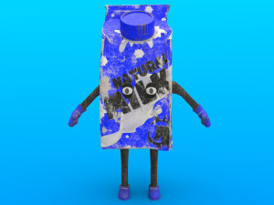 cartoon characters 3D Model