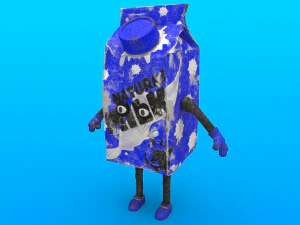 personagens de desenhos animados Modelo 3D