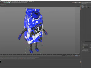 personagens de desenhos animados Modelo 3D