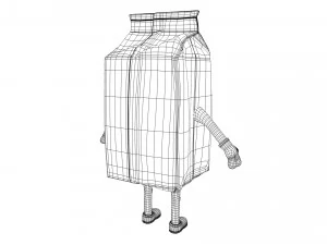 personagens de desenhos animados Modelo 3D