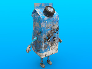 cartoon characters 3D Model