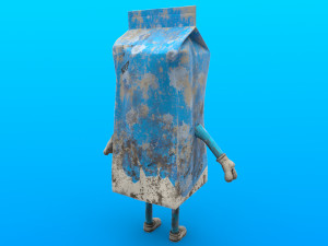 cartoon characters 3D Model