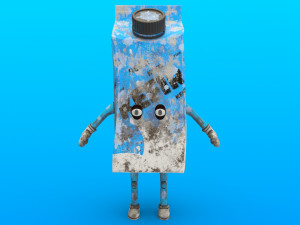 cartoon characters 3D Model