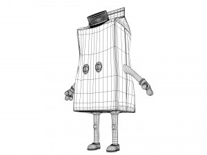 cartoon characters 3D Model