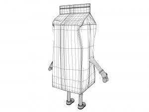 cartoon characters 3D Model