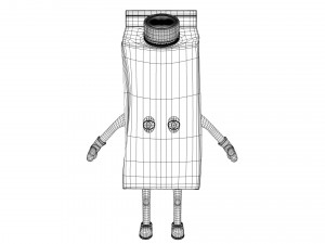 cartoon characters 3D Model