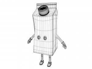 cartoon characters 3D Model