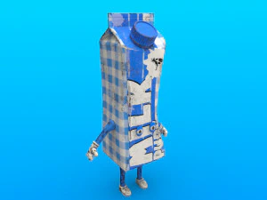 cartoon characters 3D Model