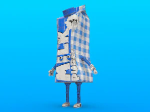 cartoon characters 3D Model