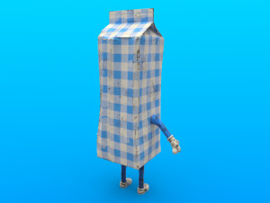 cartoon characters 3Dモデル