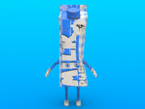 cartoon characters 3Dモデル