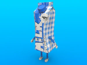 cartoon characters 3D Model