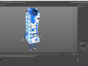 cartoon characters 3D Model
