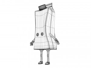 cartoon characters 3Dモデル