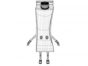 cartoon characters 3Dモデル