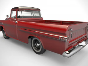 chevrolet apache 4x2 3D Model