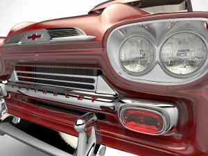 chevrolet apache 4x2 3D Model
