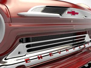 chevrolet apache 4x2 3D Model