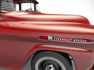chevrolet apache 4x2 3D Model