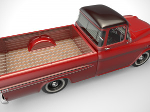 chevrolet apache 4x2 3D Модель
