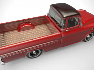 chevrolet apache 4x2 3D Model