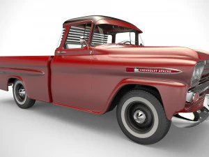 chevrolet apache 4x2 3D Model