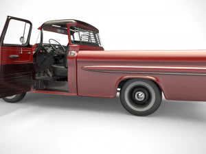 chevrolet apache 4x2 3D Model