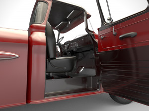 chevrolet apache 4x2 3D Модель