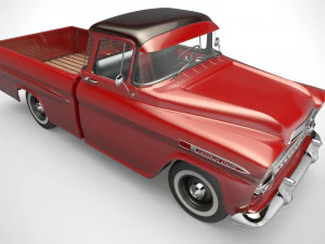 chevrolet apache 4x2 3D Model