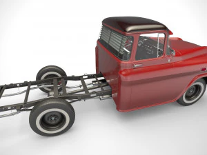 chevrolet apache 4x2 3D Model