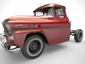 chevrolet apache 4x2 3D Модель