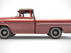 chevrolet apache 4x2 3D Model
