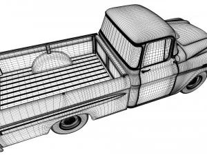 chevrolet apache 4x2 3D Model