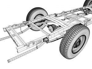 chevrolet apache 4x2 3D Модель