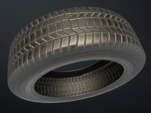 Tire wheel 3D Model