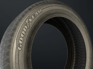 Tire wheel 3D Model