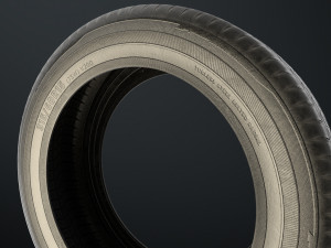 Tire wheel 3D-Modell