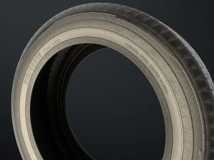 Tire wheel 3D Model